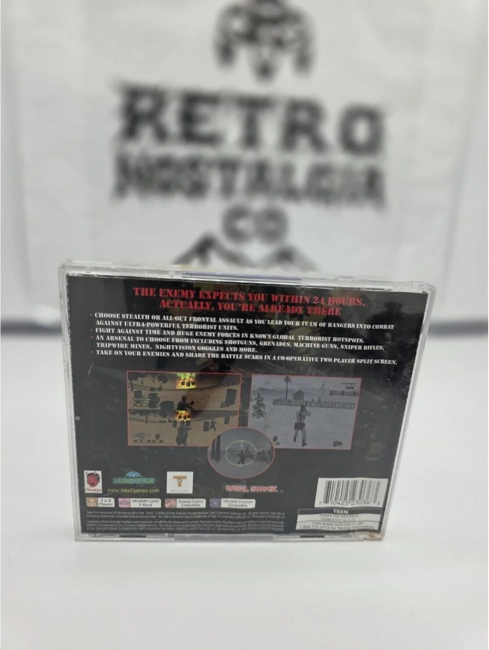 Spec Ops Stealth Patrol CIB for Playstation 1
